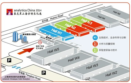 展会场馆平面图 展会场馆平面图